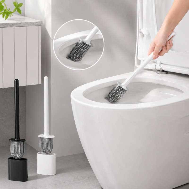 Zara Home Bathroom - WIKHOTSAR الحائط فرشاة المرحاض سيليكون فرشاة