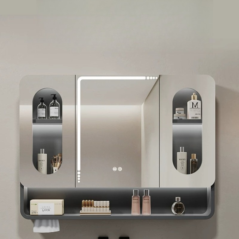 Bathroom Mirror Led - مرآة حمام بإضاءة خلفية LED مع