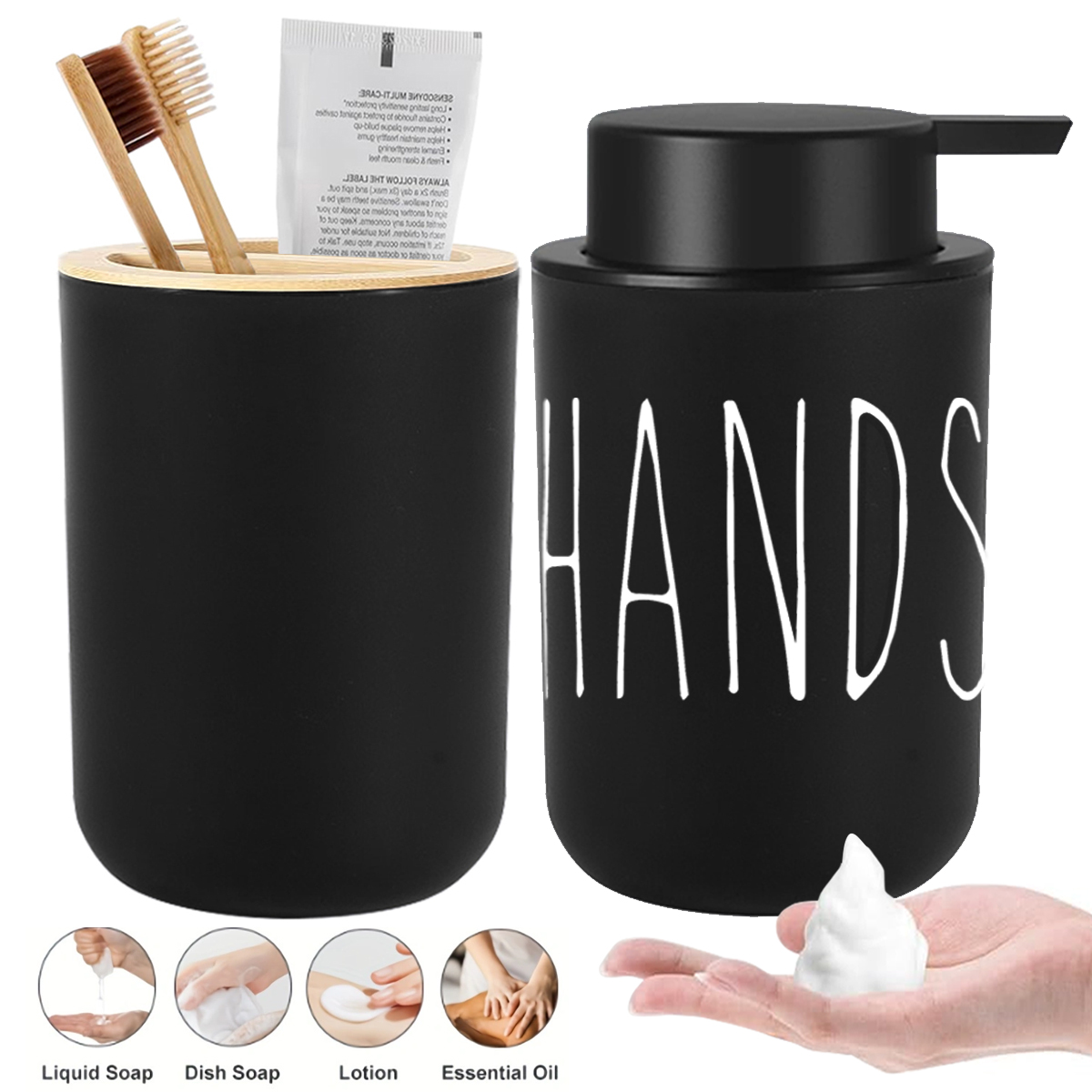 Soap Dispenser Pump - صانع رغوة صابون اليد للحمام والمطبخ،