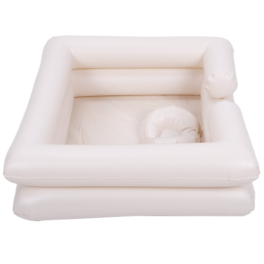 Bathtub Pillow Inflatable - حوض شامبو قابل للنفخ من البولي