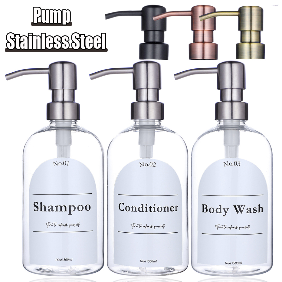 Soap Dispenser Pump - مجموعة موزع غسيل الجسم بلسم الشامبو