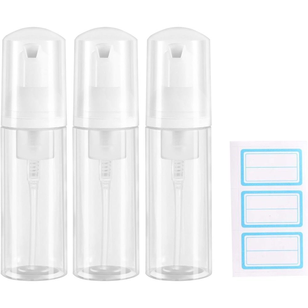 Soap Dispenser Pump - 3 قطع زجاجات بلاستيكية صغيرة الحجم