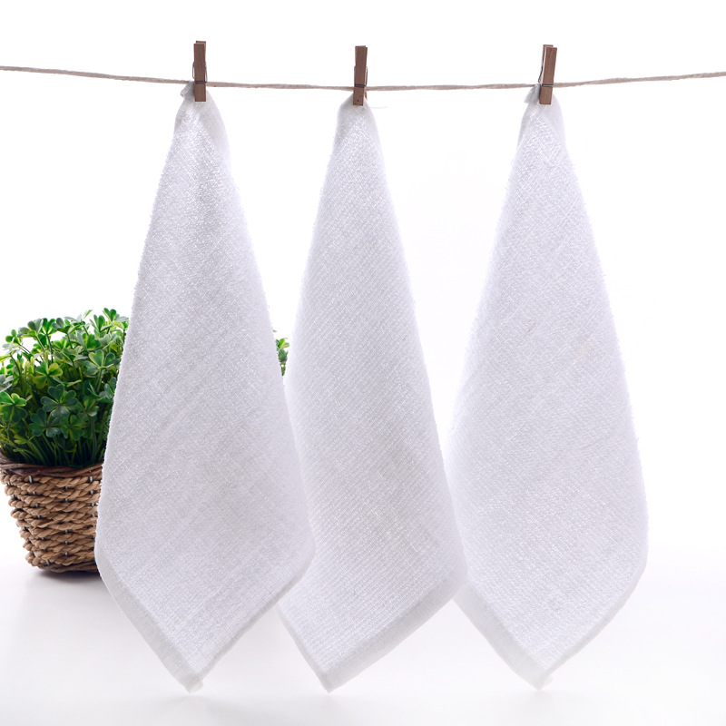 23X23 القطن الأبيض منشفة مربعة - مراجعة Zara Home Bathroom وسعره