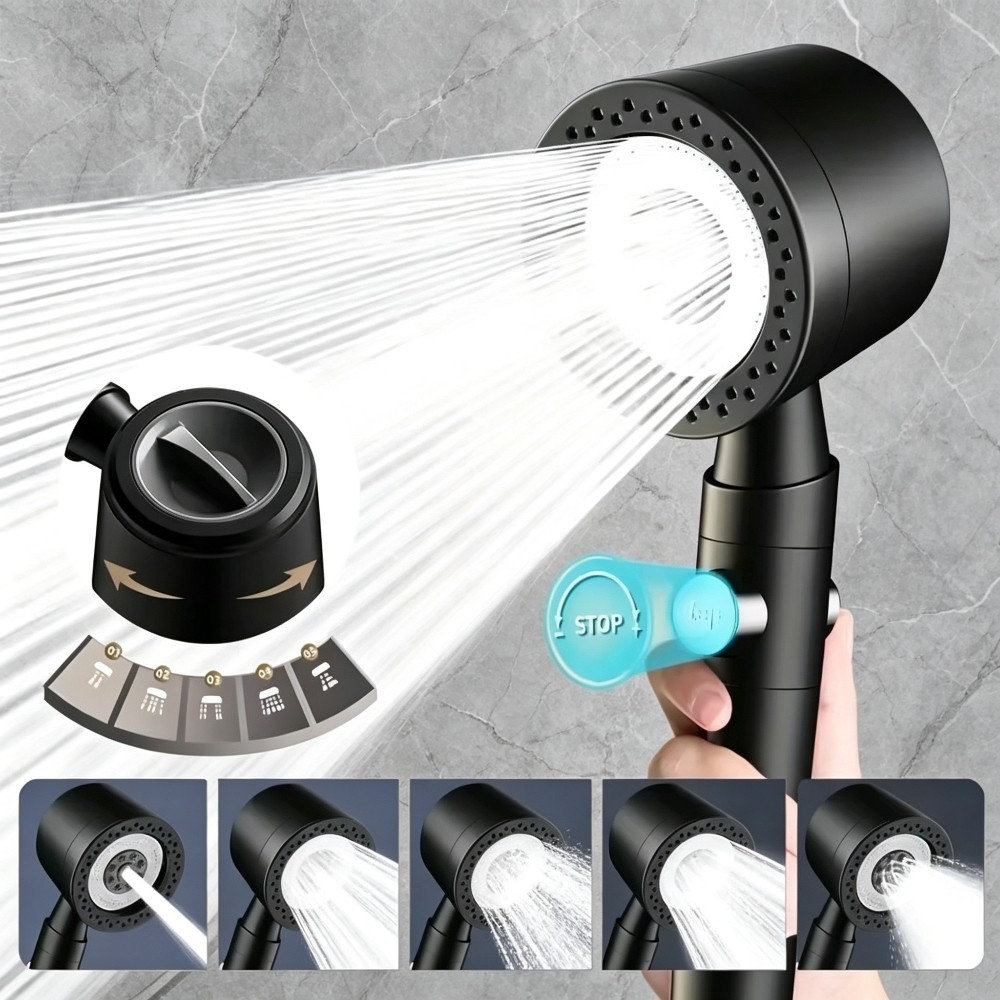 رأس دش محمول عالي الضغط بتصميم - مراجعة Home One Bathroom Accessories وسعره