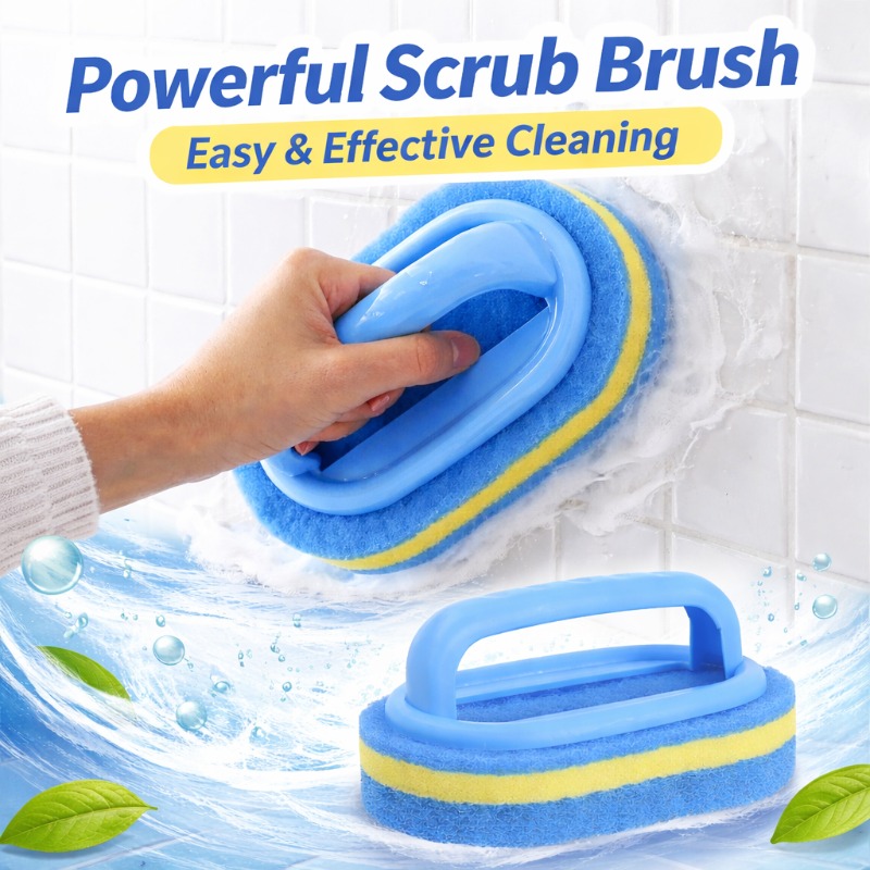 فرشاة تنظيف منزلية بمقبض، إسفن - مراجعة Home Goods Bathroom Accessories وسعره
