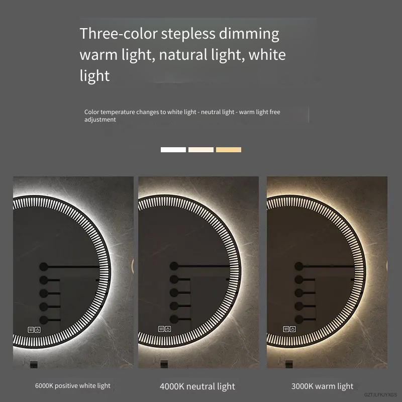 مرآة حمام دائرية بإضاءة LED بق - مراجعة Bathroom Mirror Led وسعره