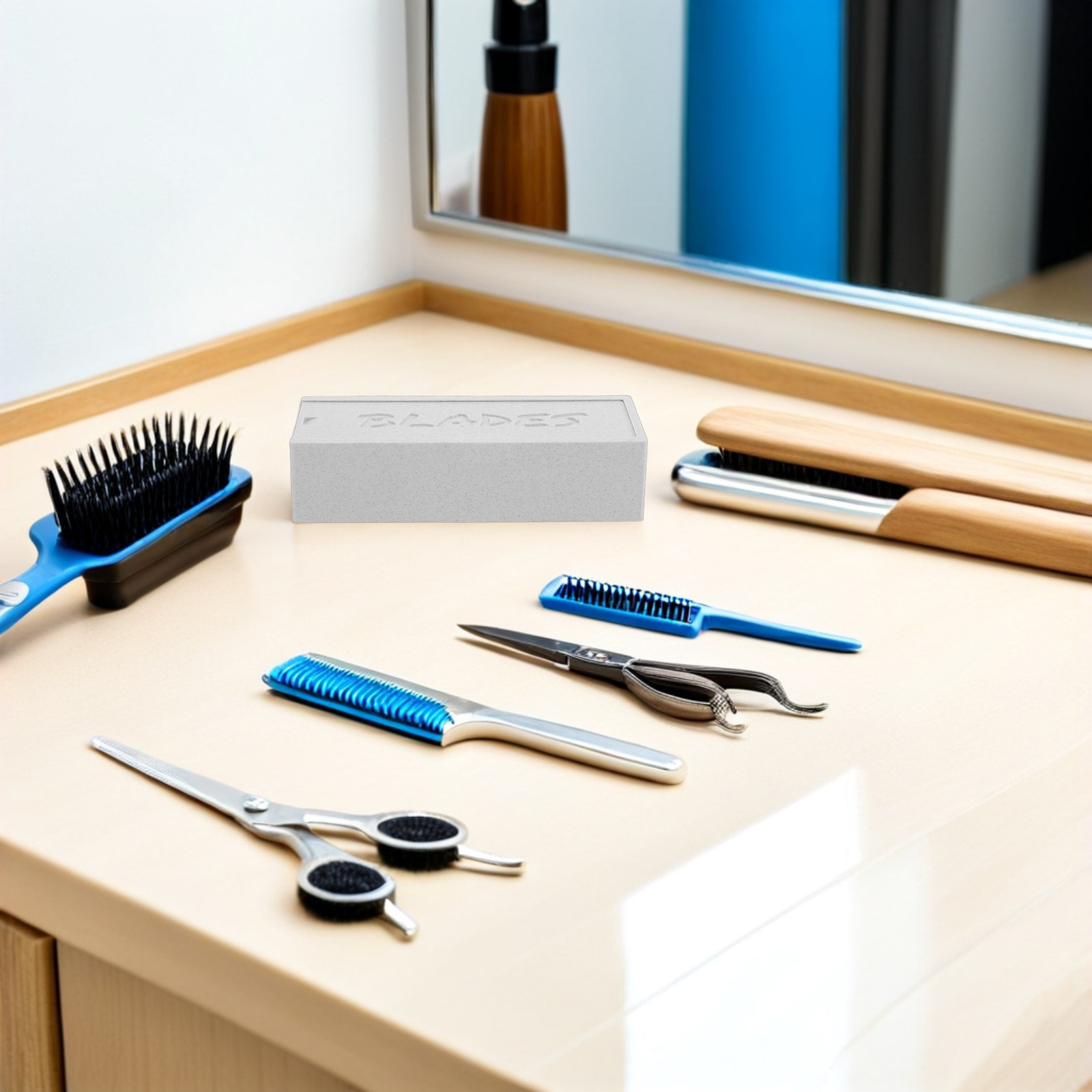 علبة تخزين شفرات بيضاء ذات قسم - مراجعة Home One Bathroom Accessories وسعره
