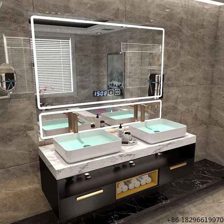 خزانة حمام فاخرة كبيرة مع مرآة - مراجعة Bathroom Mirror Led وسعره