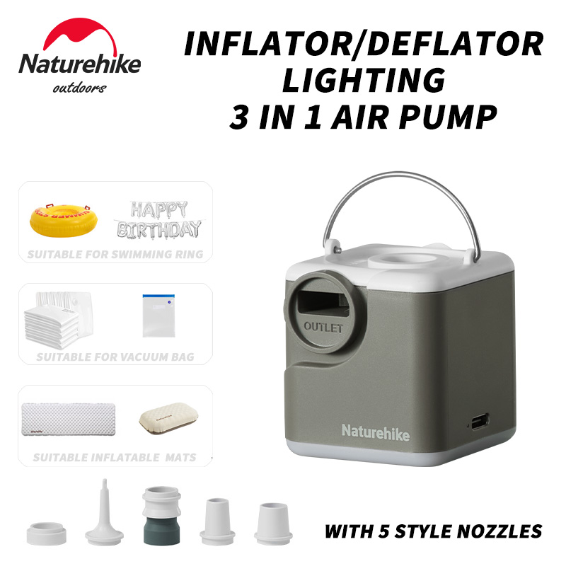 مضخة نفخ/تفريغ الهواء من نيتشر - مراجعة Bathtub Pillow Inflatable وسعره
