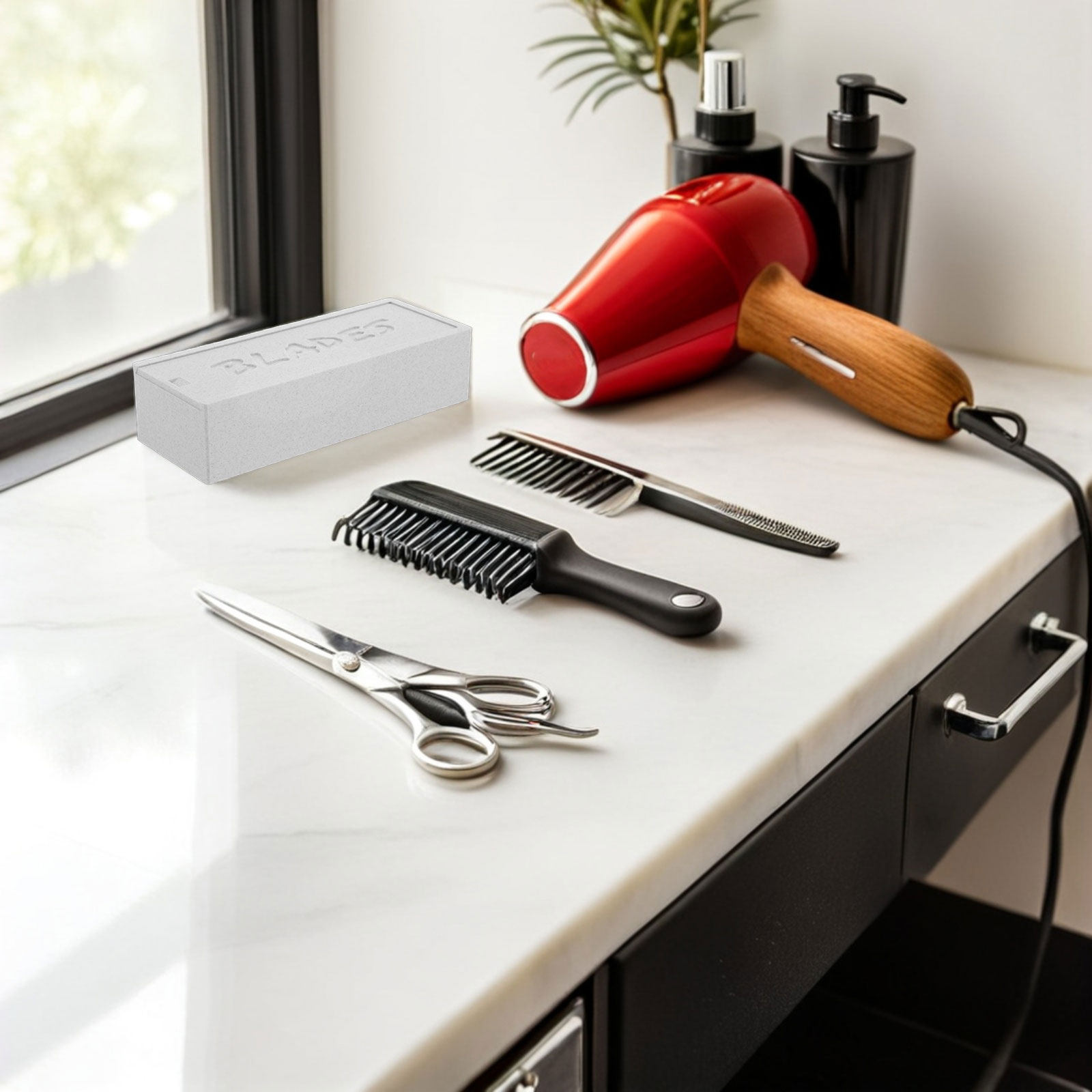 علبة تخزين بلاستيكية ذات قسمين - مراجعة Home One Bathroom Accessories وسعره