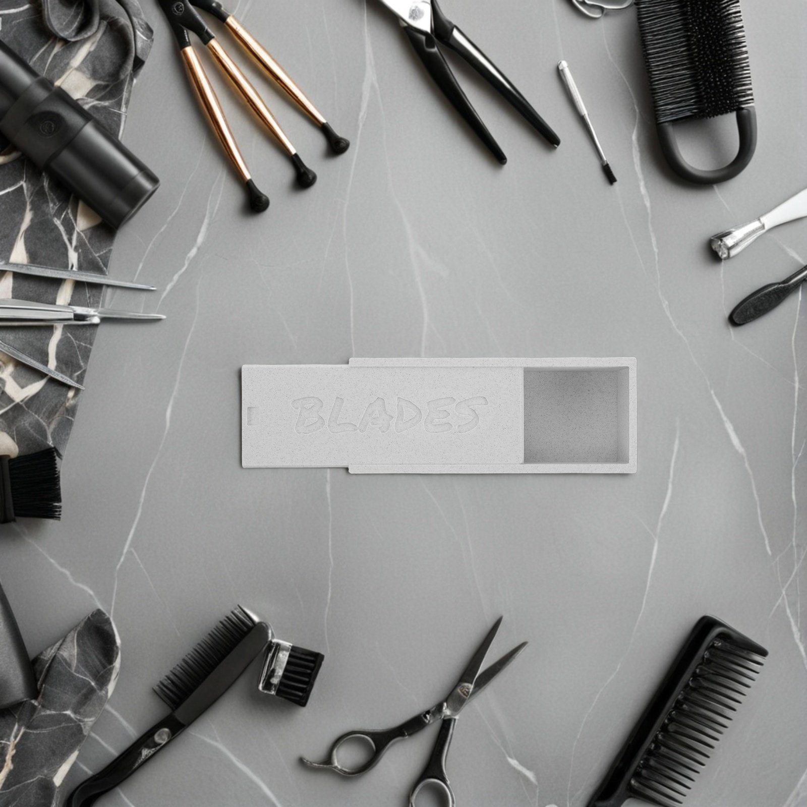 علبة تخزين بلاستيكية ذات قسمين - مراجعة Home One Bathroom Accessories وسعره