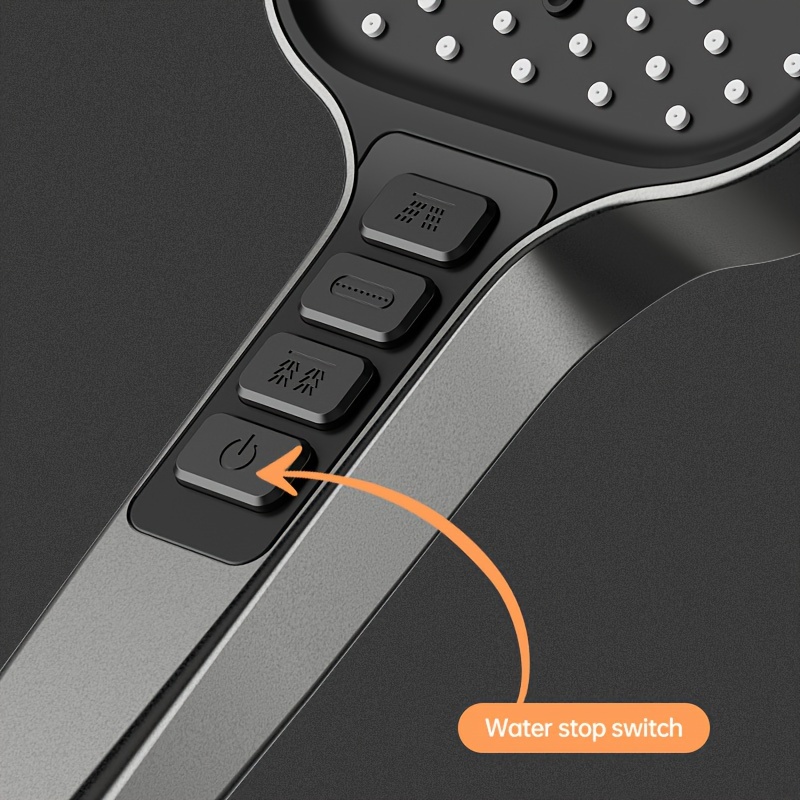 7 إعدادات رأس دش محمول باليد ب - مراجعة Home One Bathroom Accessories وسعره