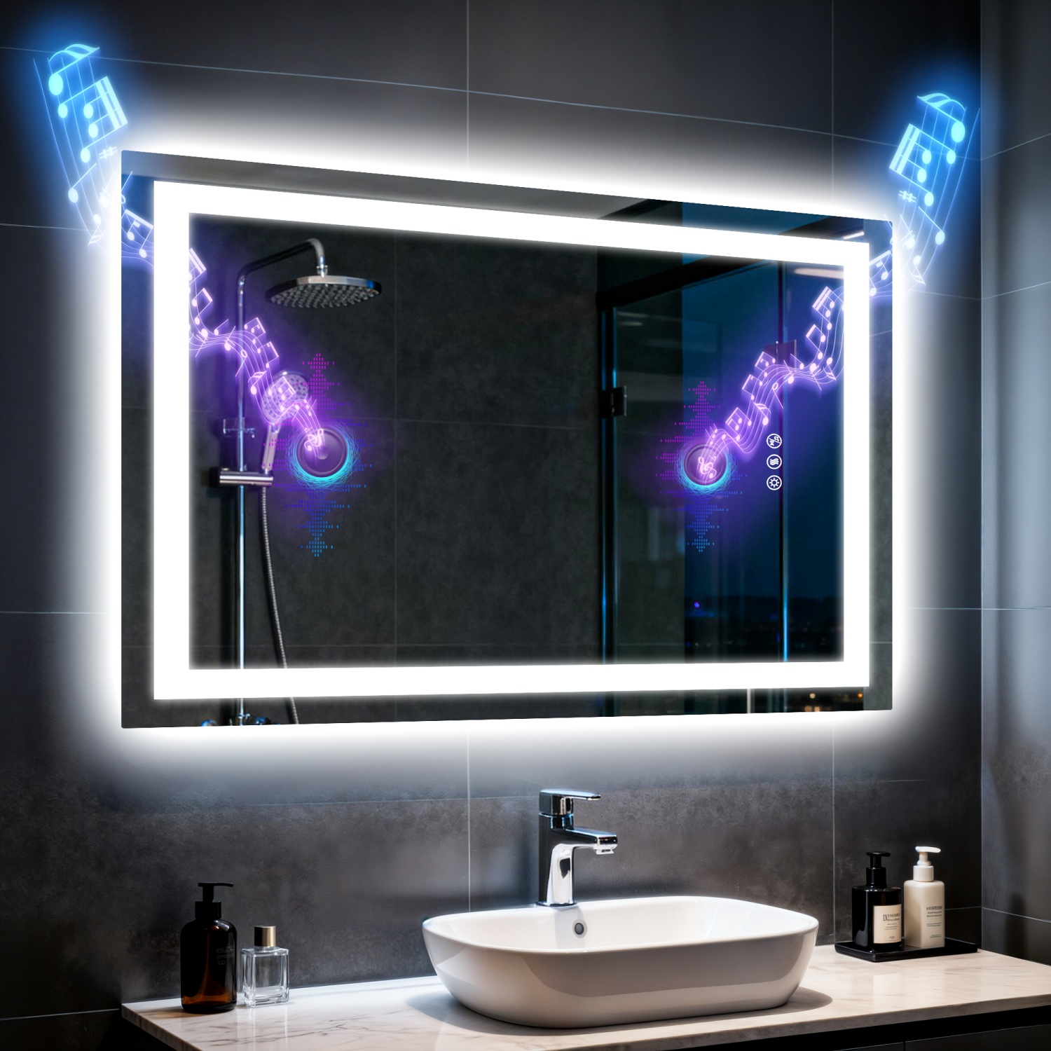 50/60/100/120 سنتيمتر LED مرآة - مراجعة Zara Home Bathroom وسعره