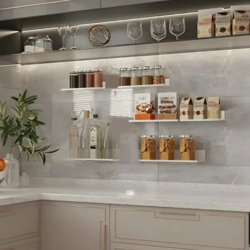 رفوف معدنية معلقة على الحائط ل - مراجعة Tiny Home Bathroom Kitchen وسعره