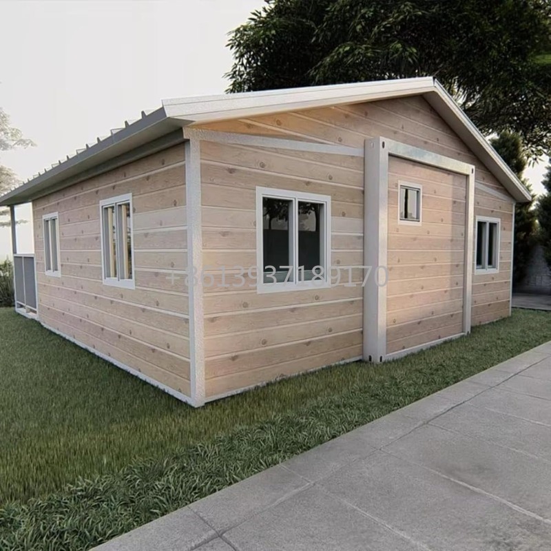 منزل حاويات قابل للتوسيع مسبق  - مراجعة Tiny Home Bathroom Kitchen وسعره