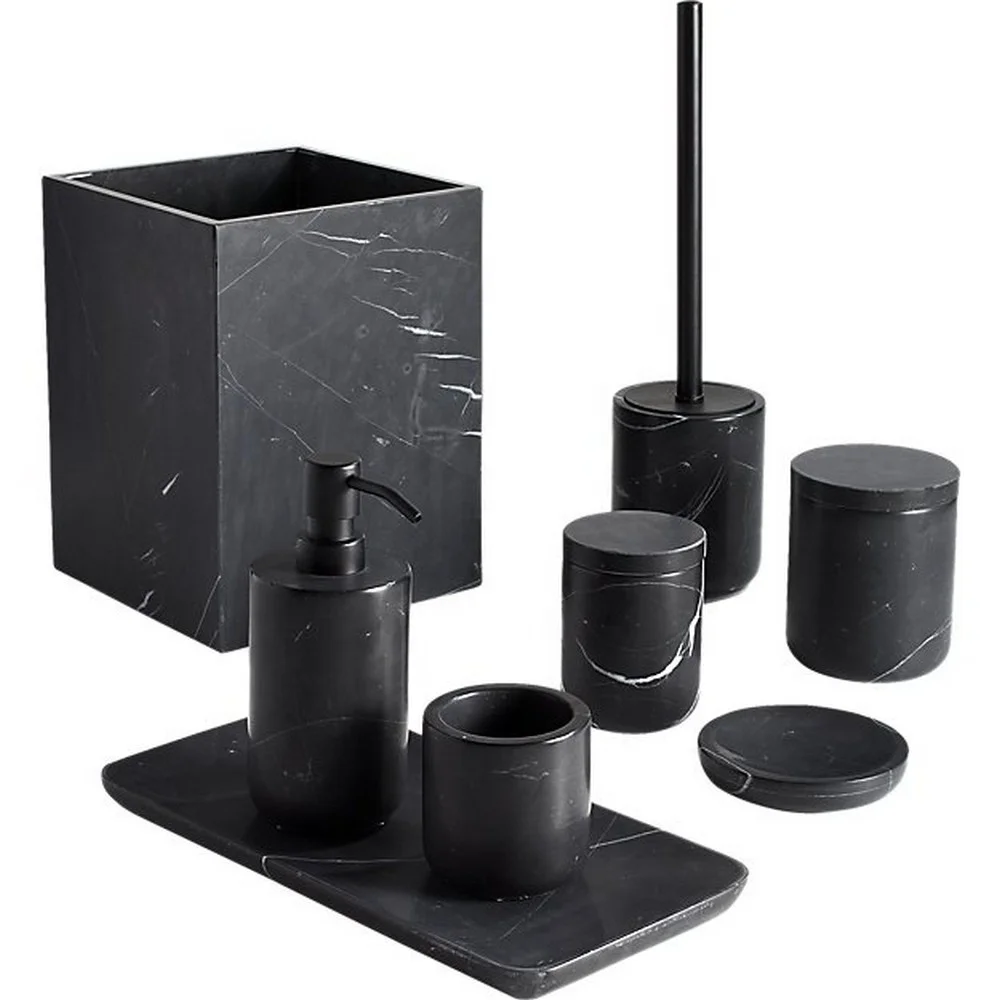 مجموعة إكسسوارات حمام فاخرة مخ - مراجعة Home Goods Bathroom Accessories وسعره