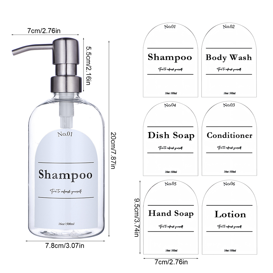 مجموعة موزع غسيل الجسم بلسم ال - مراجعة Soap Dispenser Pump وسعره
