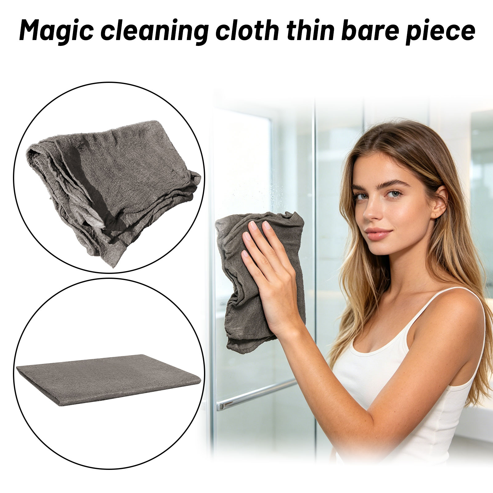 قطعة قماش سحرية رقيقة للتنظيف، - مراجعة Home One Bathroom Accessories وسعره