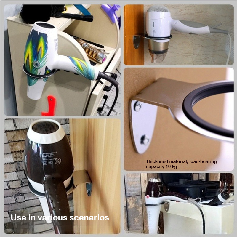 الحائط مجفف الشعر حامل رف شماع - مراجعة Home One Bathroom Accessories وسعره