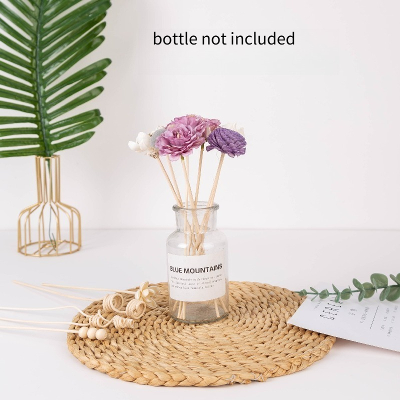 مجموعة أعواد الروطان وزهور الس - مراجعة Home One Bathroom Accessories وسعره